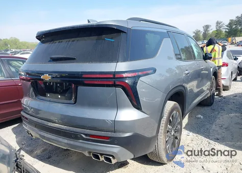 2025 Chevrolet Traverse Lt из США, поврежденный, VIN 1GNERGRS8SJ200427